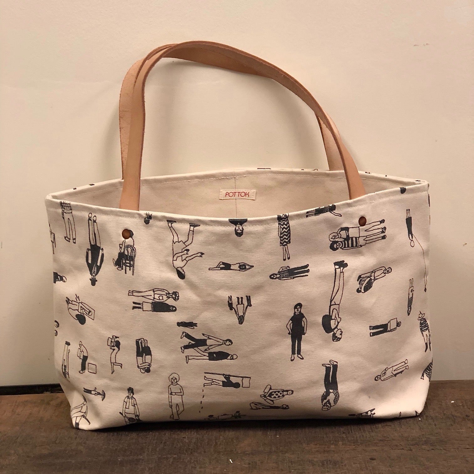 Duck Canvas Tote Bag  Posy Handpicked Goods